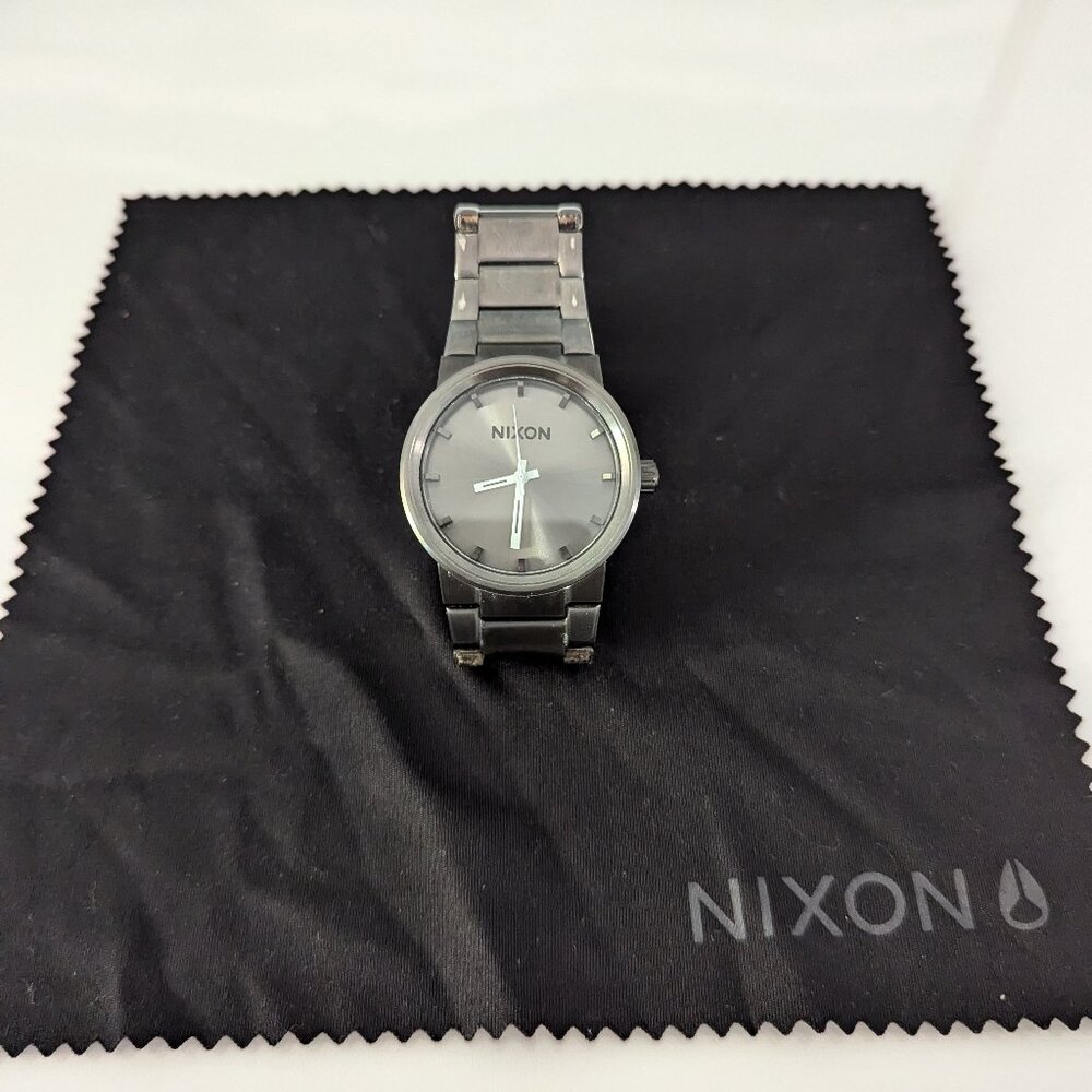 Nixon The Cannon men's watch, gunmetal grey